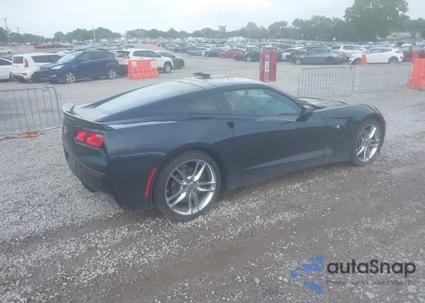 2014 Chevrolet Corvette Stingray Z51 2Lt from USA, damaged, VIN 1G1YK2D79E5114923